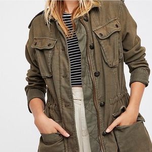 Free People Not Your Brother’s Surplus Jacket S